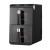 Devanti 11L Dual Zone Air Fryer Oven, Stainless Steel, 1700W, 2 x 5.5L Baskets, 13 Presets, Touch