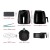 Devanti 8.5L Air Fryer with LCD Touch Control, 1800W Power, 7 Presets, Non-Stick Pan & Dishwasher Safe