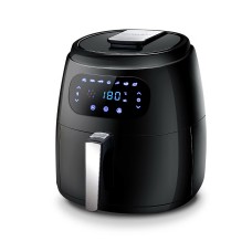 Devanti 8.5L Air Fryer with LCD Touch Control, 1800W Power, 7 Presets, Non-Stick Pan & Dishwasher Safe