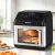Devanti 13L Air Fryer Oven with 17 Programs, LCD Touch Display, 360° Hot Air, Stainless Steel, 2000W, Dishwasher Safe