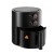 Devanti 4L Air Fryer 1500W Knob Control, 80-200°C Temp, 60-Min Timer, Non-Stick, Oil-Free, Black,