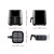 Devanti 7L Air Fryer - Black Stainless Steel, LCD Touch Control, Oil-Free Cooking, 8 Presets, 1700W Power