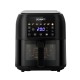 Devanti Air Fryer, Non-Stick 8L, Black, 1700W LCD Touch Control, Oil-Free Cooking with 7 Presets and Dishwasher-Safe Devanti Air Fryer, Non-Stick 8L, Black, 1700W LCD Touch Control, Oil-Free Cooking with 7 Presets and Dishwasher-Safe