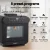 Devanti 15L Steam Air Fryer Oven, 1600W with Touch Control, 8 Presets, Non-Stick Pan, Safety Features, Black