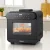 Devanti 15L Steam Air Fryer Oven, 1600W with Touch Control, 8 Presets, Non-Stick Pan, Safety Features, Black