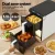 Devanti 11L Dual Zone Air Fryer Oven – 4-in-1 Stainless Steel, Touch Control, 1700W, 13 Presets, Dishwasher Safe