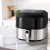 Devanti 5.5L Air Fryer & Grill Combo, 1500W, LCD Touch, Stainless Steel, 10 Presets, Non-Stick, Dishwasher Safe