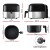 Devanti 5.5L Air Fryer & Grill Combo, 1500W, LCD Touch, Stainless Steel, 10 Presets, Non-Stick, Dishwasher Safe