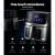 Devanti 6.5L Air Fryer with LCD Touch Panel, Clear Window, 1700W Power, Oil-Free Cooking, Dishwasher-Safe Components