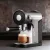 Devanti 20 Bar Espresso Coffee Machine - Silver, 1360W, Instant Heat, Milk Frother, Removable Water Tank, 0.9L Capacity