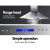 Devanti 1500mm Stainless Steel Range Hood | Powerful 3000m³/hr Extraction | Dual Copper Motors | LCD & LED Features