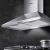 Devanti 600mm Stainless Steel Range Hood | 3-Speed, High Suction Power, LED Lighting, 5-Layer Filters, Wall Mounted