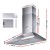 Devanti 600mm Stainless Steel Range Hood | 3-Speed, High Suction Power, LED Lighting, 5-Layer Filters, Wall Mounted Devanti 600mm Stainless Steel Range Hood | 3-Speed, High Suction Power, LED Lighting, 5-Layer Filters, Wall Mounted