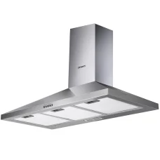 Devanti 900mm Stainless Steel Range Hood - Powerful 3-Speed, LED Lighting, 5-Layer Filters, Adjustable Wall Mount