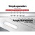 Devanti 600mm Stainless Steel Range Hood 60cm with 3-Speed Control, LED Light, and Removable 5-Layer Aluminium Filter