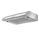 Devanti 600mm Stainless Steel Range Hood 60cm with 3-Speed Control, LED Light, and Removable 5-Layer Aluminium Filter