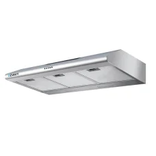 DEVANTI 900mm Stainless Steel Range Hood – 3-Speed, LED Lights, 5-Layer Filters, High-Performance 125W Motor