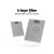 Devanti 90cm Stainless Steel Range Hood with Glass Visor, 3-Speed Fan, LED Lights, and 5-Layer Grease Filter