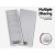 Devanti 600mm Stainless Steel Slide-Out Range Hood – High Performance, 2-Speed Motor, LED Light, 60cm, Black/Silver