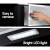 Devanti 600mm Stainless Steel Slide-Out Range Hood – High Performance, 2-Speed Motor, LED Light, 60cm, Black/Silver