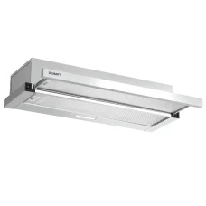 Devanti 900mm Slide Out Range Hood 90cm Stainless Steel, 2-Speed, LED, Washable Filters, 160m³/h Extraction