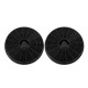 Devanti Range Hood Carbon Charcoal Filters Replacement 17cm 2 Pack, Activated Charcoal, Easy Install, Odour Removal