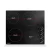 Devanti Electric Ceramic Cooktop, 60cm, Black Glass, 6000W, 4 Cooking Zones, LED Display, Overheat Protection