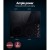 Devanti Electric Ceramic Cooktop, 60cm, Black Glass, 6000W, 4 Cooking Zones, LED Display, Overheat Protection