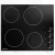 Devanti Electric Ceramic Cooktop, 60cm, Black Glass, 6000W, 4 Cooking Zones, LED Display, Overheat Protection