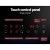 Devanti 60cm Electric Ceramic Cooktop, Touch Control, 4 Cooking Zones, 9 Power Levels, Safety Features, Black Glass