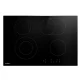 Devanti Electric Ceramic Cooktop, Black Glass, 77cm, 6 Zones, Touch Control, Safety Features, 6600W Power