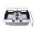 Devanti 30cm 2 Burner Gas Cooktop - Stainless Steel, Easy Ignition, Safety Features, LPG/Natural Gas Compatible