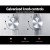 Devanti 30cm 2 Burner Gas Cooktop - Stainless Steel, Easy Ignition, Safety Features, LPG/Natural Gas Compatible