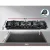 Devanti 90cm 5 Burner Gas Cooktop - Black Tempered Glass, Cast Iron Grates, LPG Compatible, Flame Safety, 11.1kW