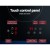 Devanti Induction Cooktop, Black Ceramic Glass, 30cm, 3500W, 2 Zones, Touch Control, Safety Features, 2-Year Warranty