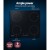 Devanti Induction Cooktop, Black Ceramic Glass, 60cm, 4 Zones, Touch Control, 7000W, Safety Features, Built-in