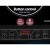 Devanti Induction Cooktop, Black Ceramic Glass, 30cm Portable Cooker, 10 Power Levels, 6 Cooking Modes, LED Display