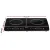 Devanti Induction Cooktop, Black Ceramic Glass, 60cm, Portable Cooker with 2 Zones, Touch Control, 3500W Power