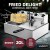 Devanti 20L Electric Commercial Deep Fryer Double Baskets 4400W - Stainless Steel, Quick-Heat, Dual Temp Control