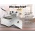 Devanti 10L Electric Deep Fryer, 2200W Stainless Steel, Single Basket, Quick-Heat, Auto Thermostat, SAA Certified