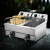 Devanti 20L Stainless Steel Commercial Deep Fryer - Double Baskets, Oil Taps, 6000W, Fast Heat, Safety Features