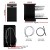 Devanti Freestanding Dishwasher, Stainless Steel, 10 Place Settings, Black, Energy Efficient, Quiet Operation
