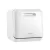 Devanti Benchtop Dishwasher, Stainless Steel, 3 Place Settings, White - Touch Controls, Baby Care, Fruit Wash