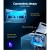 Devanti Benchtop Dishwasher, Stainless Steel, 3 Place Settings, White - Touch Controls, Baby Care, Fruit Wash