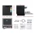 Devanti 8 Place Settings Benchtop Dishwasher Black Stainless Steel Interior 6 Programs LED Display Quiet Operation