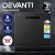 Devanti 8 Place Settings Benchtop Dishwasher Black Stainless Steel Interior 6 Programs LED Display Quiet Operation