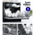 Devanti 8 Place Settings Benchtop Dishwasher Black Stainless Steel Interior 6 Programs LED Display Quiet Operation