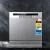 Devanti 8 Place Settings Benchtop Dishwasher, Silver - Compact, Quiet, Stainless Steel with LED Display & 6 Programmes