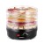 Devanti 5-Tray Food Dehydrator, Adjustable Temperature, Food-Grade Plastic, Beef Jerky Fruit Dryer, Black