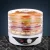 Devanti 5 Trays Food Dehydrator White, Adjustable Temperature, Food Grade Plastic, Quiet Operation, 245W Jerky Dryer